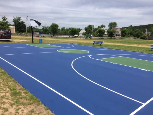 New and Reconstructed Basketball Courts | Vermont Tennis Court Surfacing