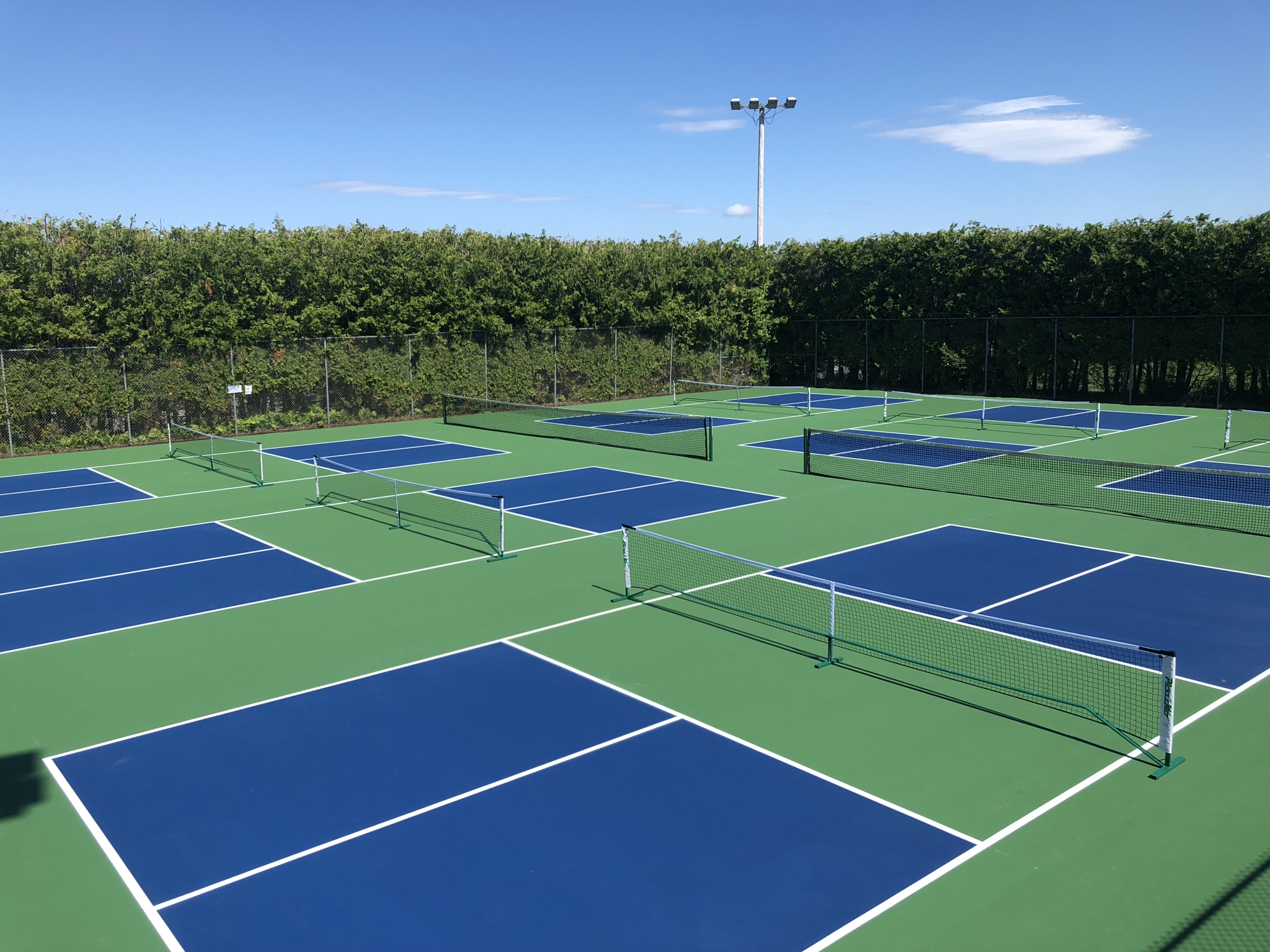 New Pickleball Courts Vermont Tennis Court Surfacing